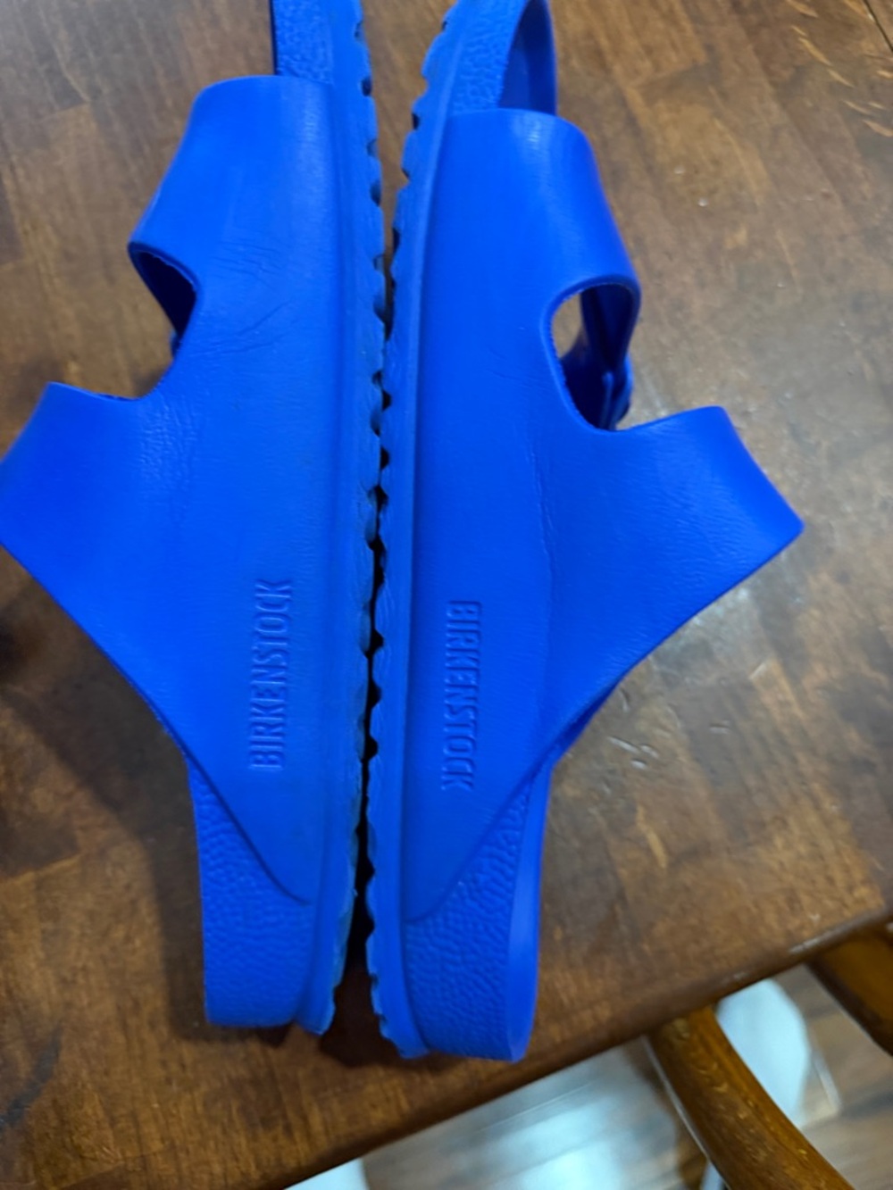 Birkenstock Two-Strap EVA Sandals in Royal Blue - Picture 7 of 9